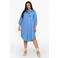 YOEK gestreepte jurk Plus Size