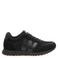 Woden leren sneakers zwart