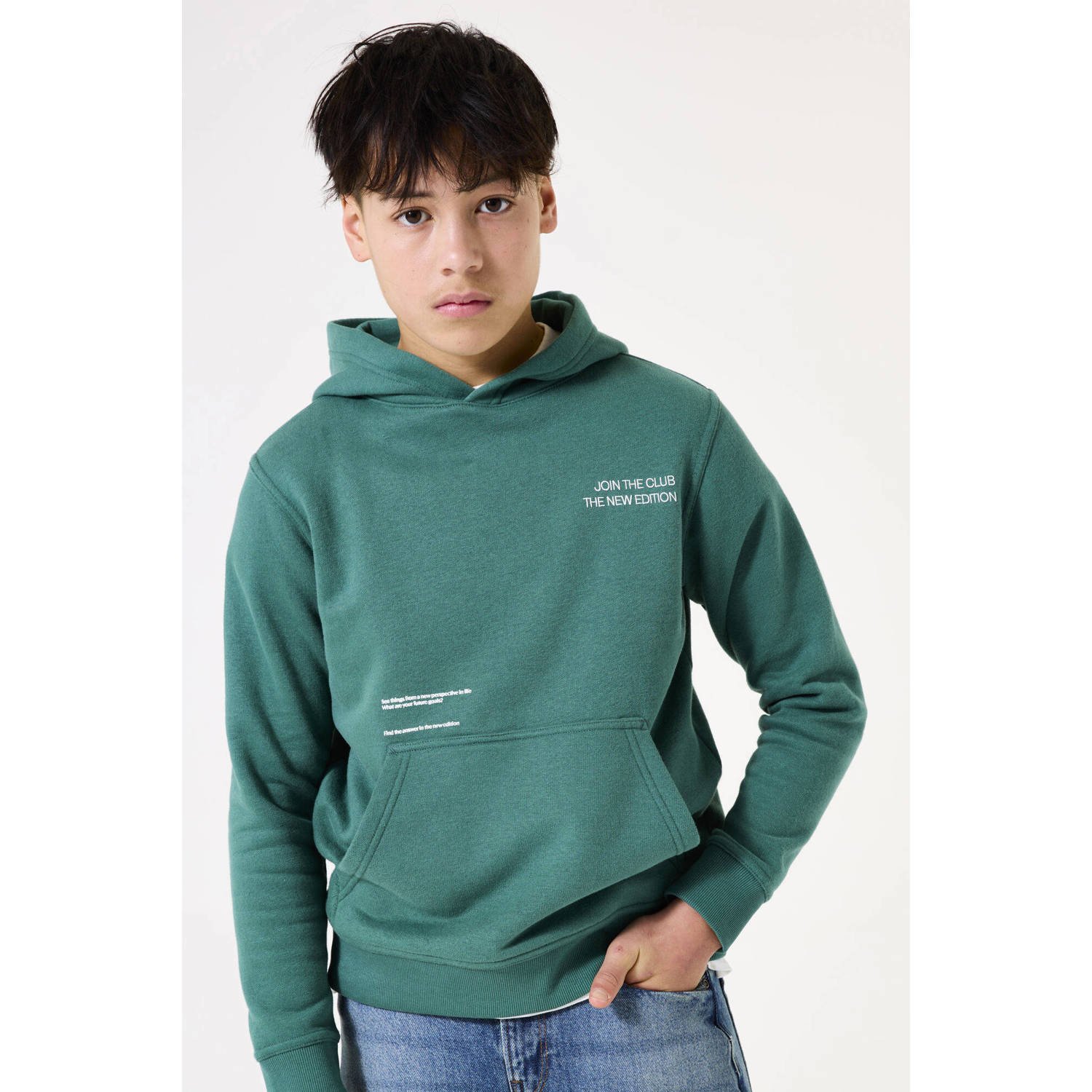 Garcia hoodie donkergroen