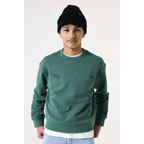 Garcia sweater donkergroen afbeelding