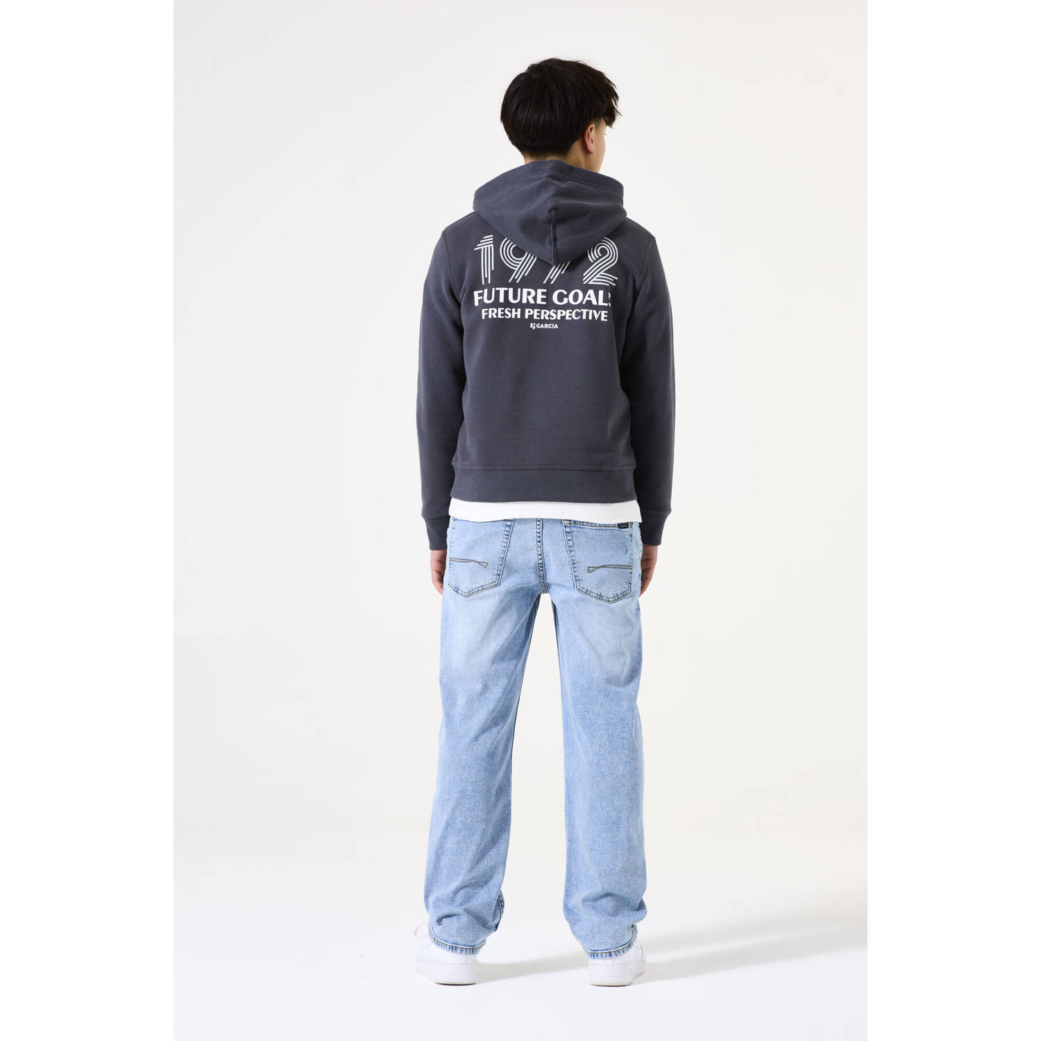 Garcia hoodie antraciet