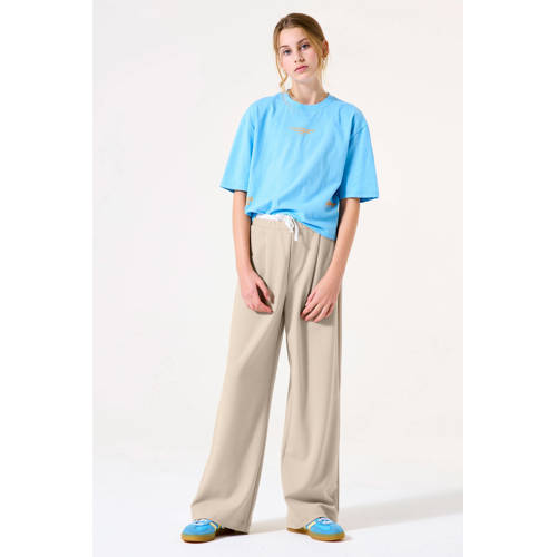 Garcia straight casual broek beige afbeelding