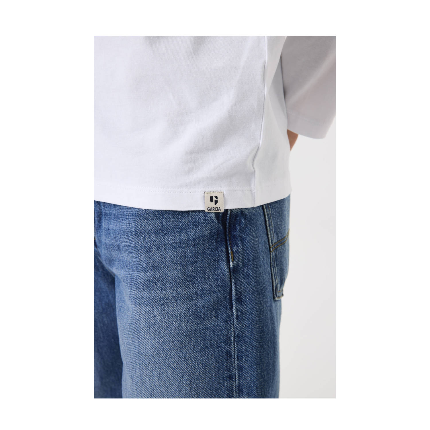 Garcia longsleeve wit