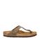 Birkenstock Gizeh teenslippers bruin