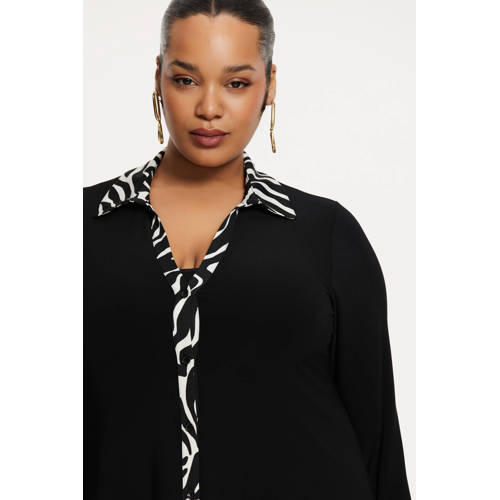 YOEK Lovers Collection A-lijn jurk zwart afbeelding