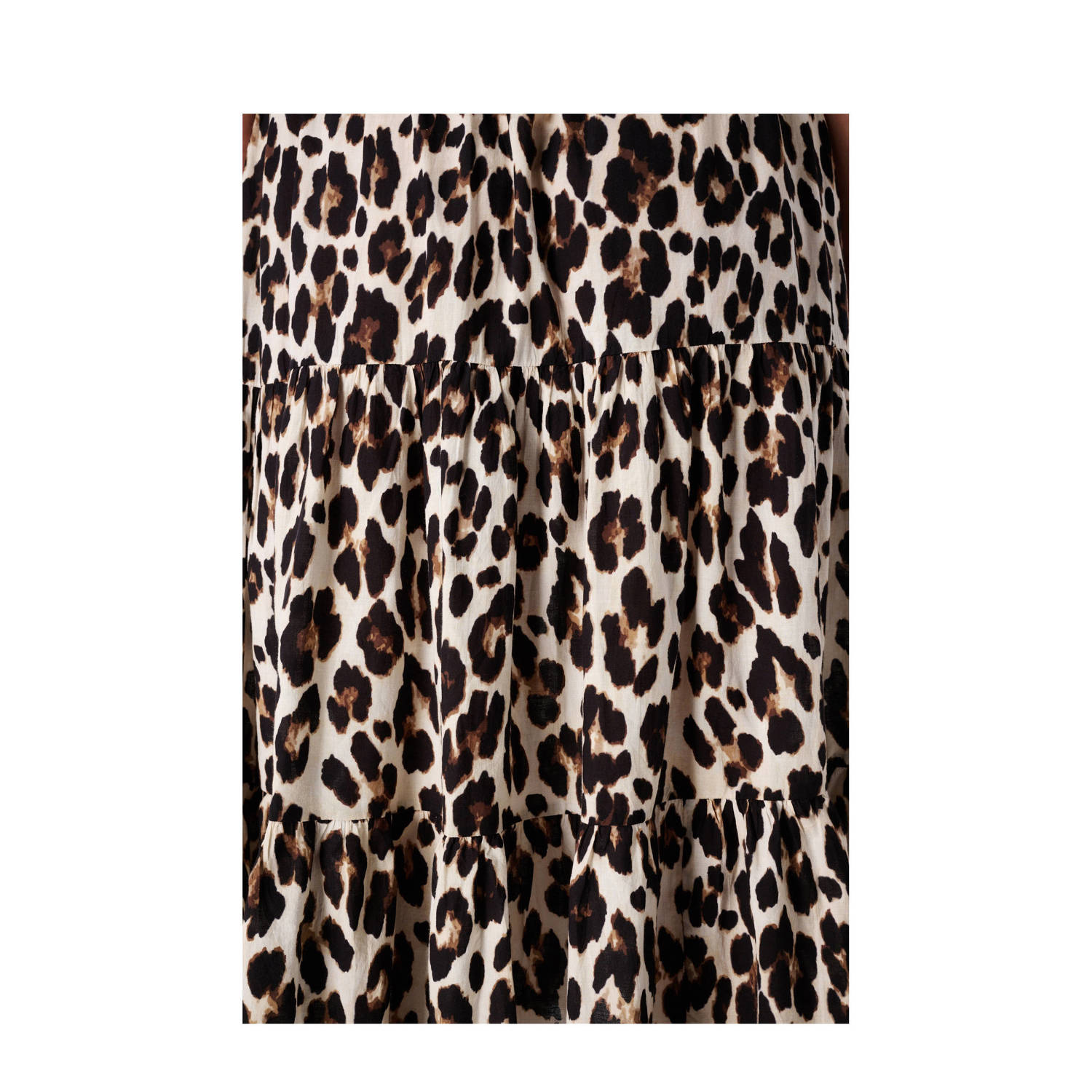 MS Mode zomerjurk bruin
