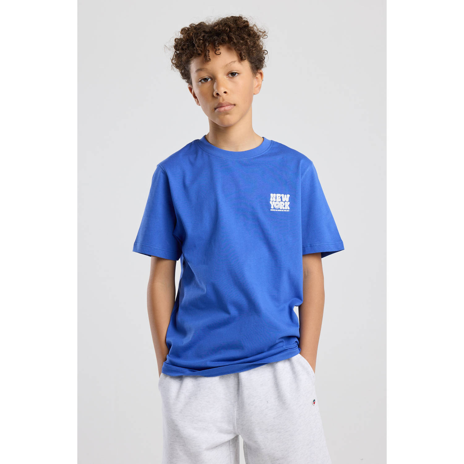 America Today T-shirt kobalt
