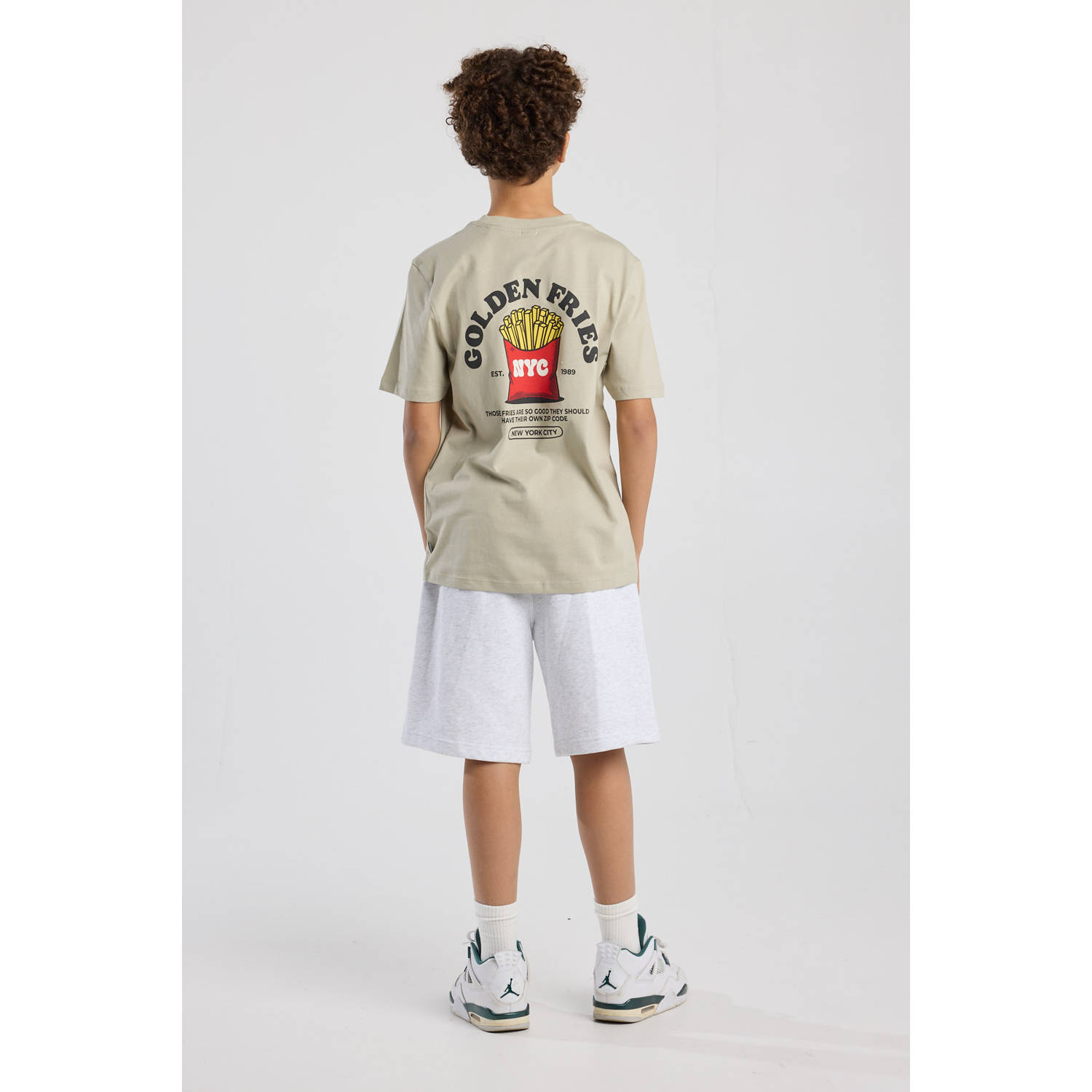 America Today T-shirt beige