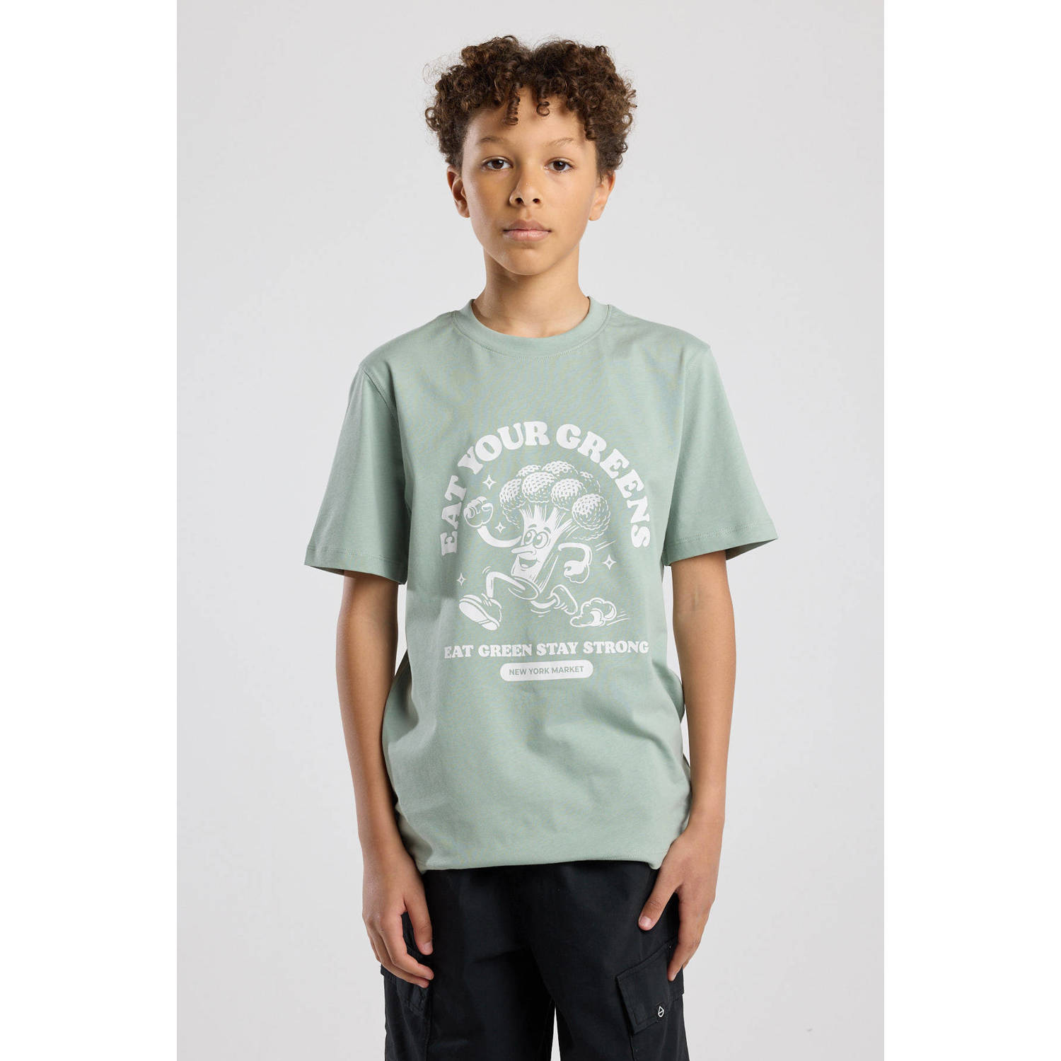 America Today T-shirt groen