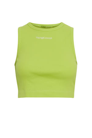 sporttop limegroen