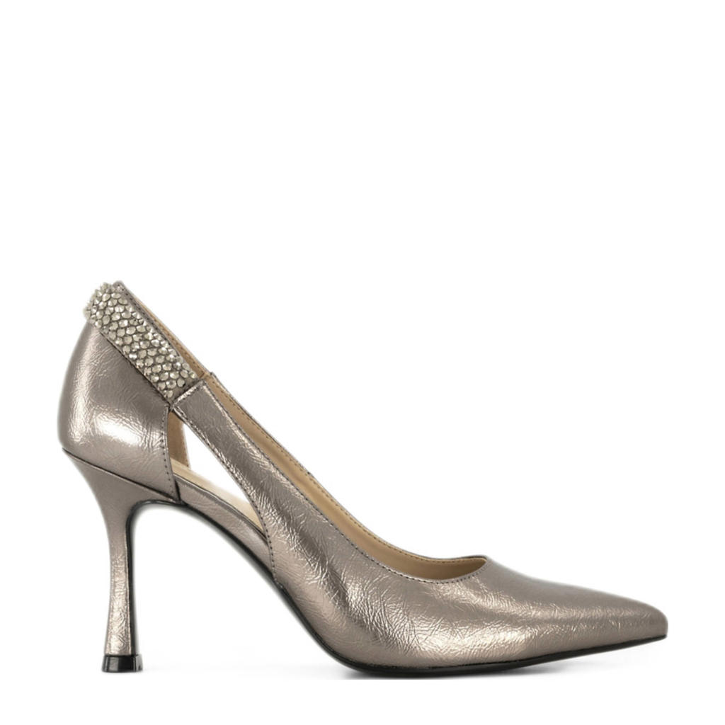 Bronzen dames Graceland pumps met strass