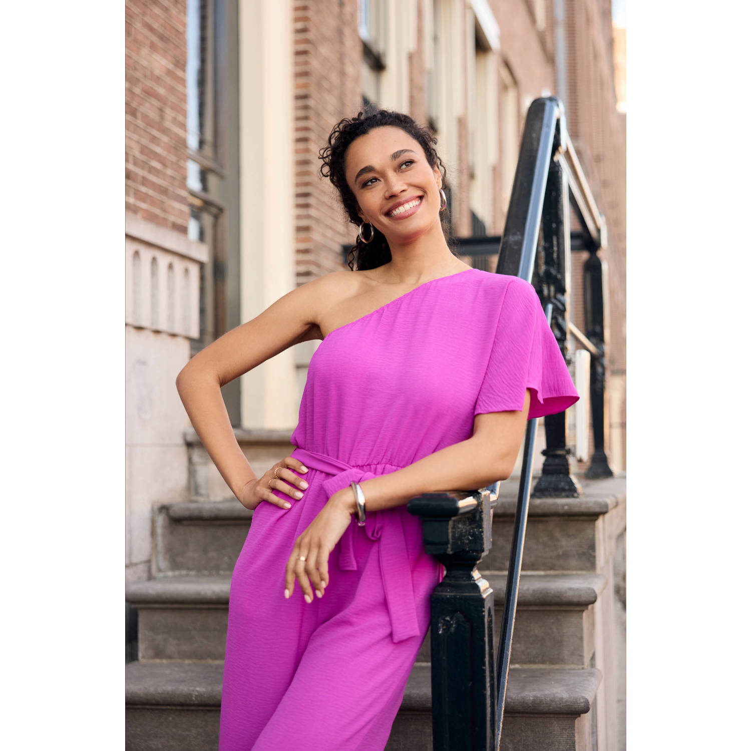 LOLALIZA Romy Monteiro x Wehkamp jumpsuit violet
