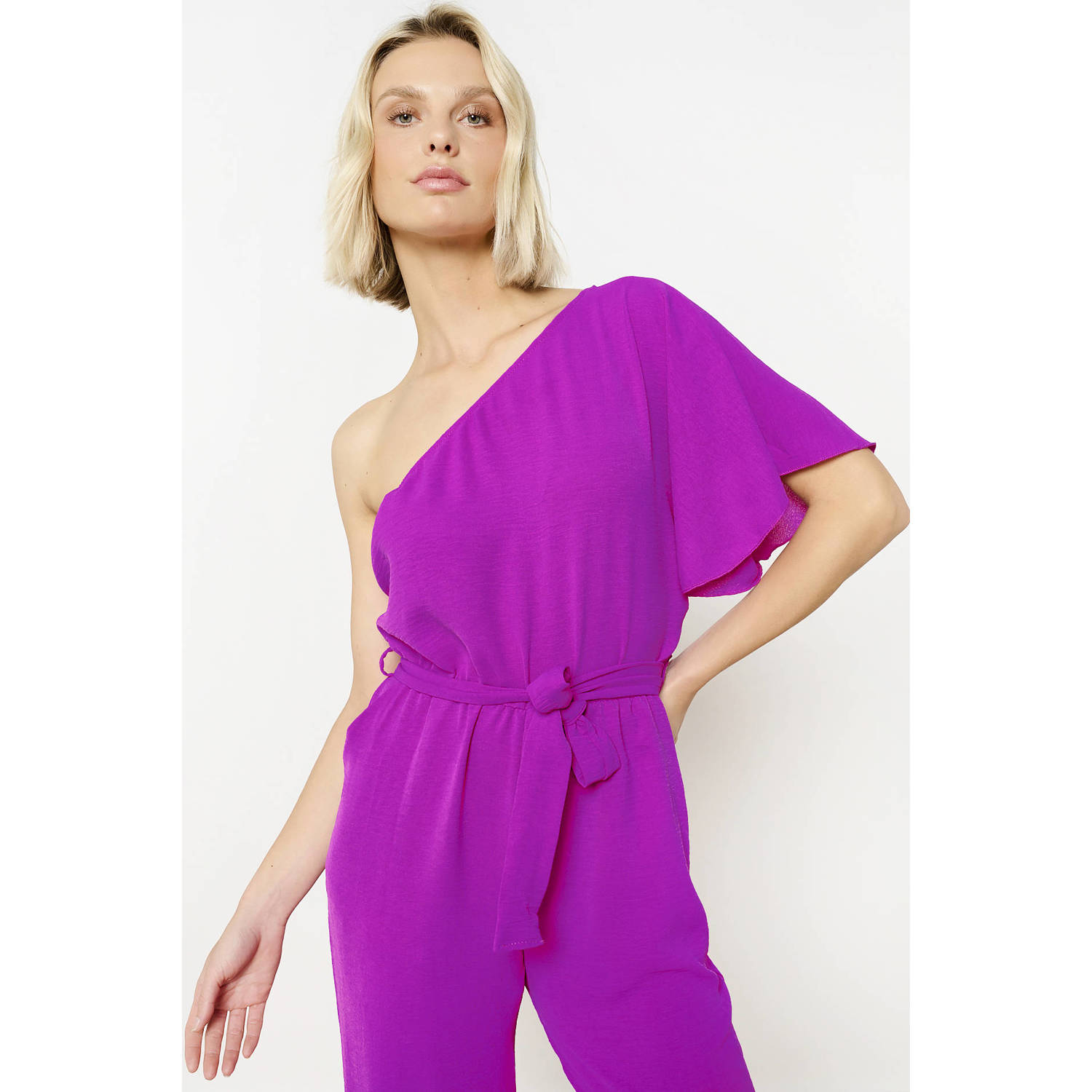 LOLALIZA Romy Monteiro x Wehkamp jumpsuit violet