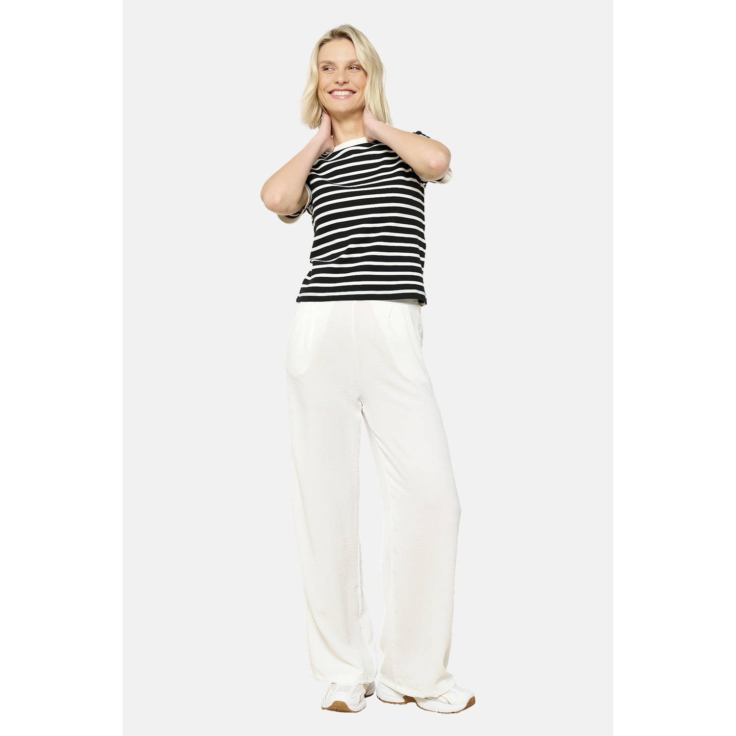 LOLALIZA wide leg regular waist casual broek