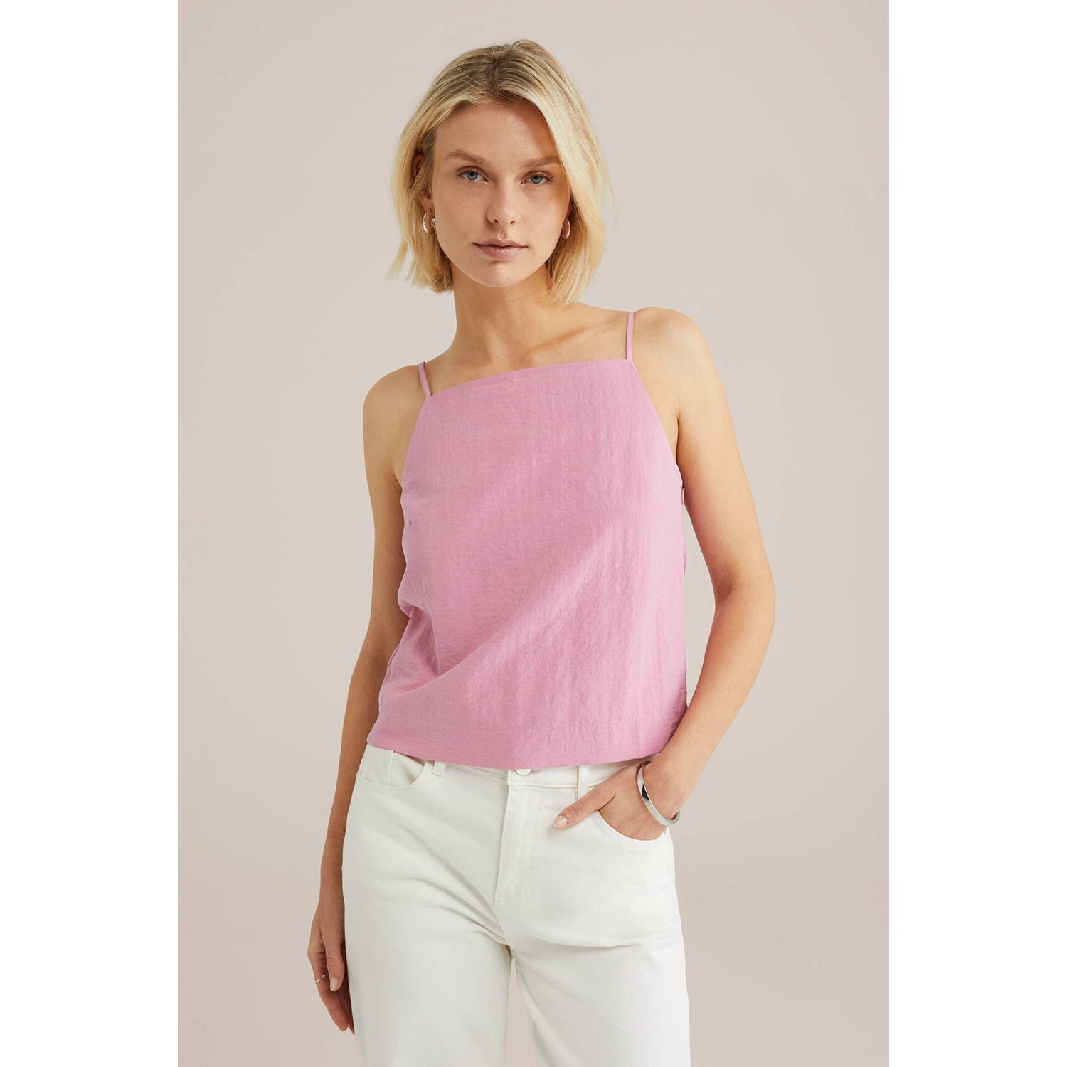 WE Fashion top lichtroze