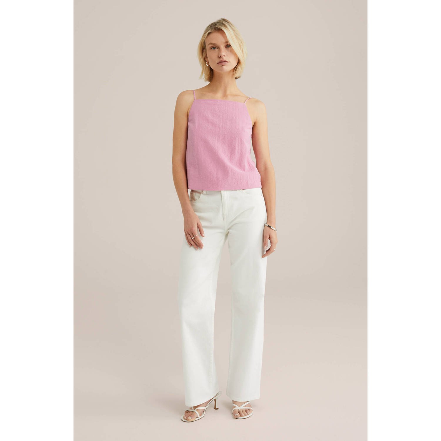 WE Fashion top lichtroze