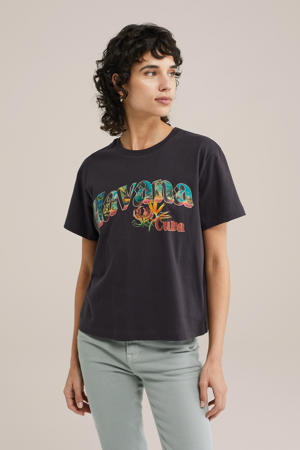 T-shirt antraciet