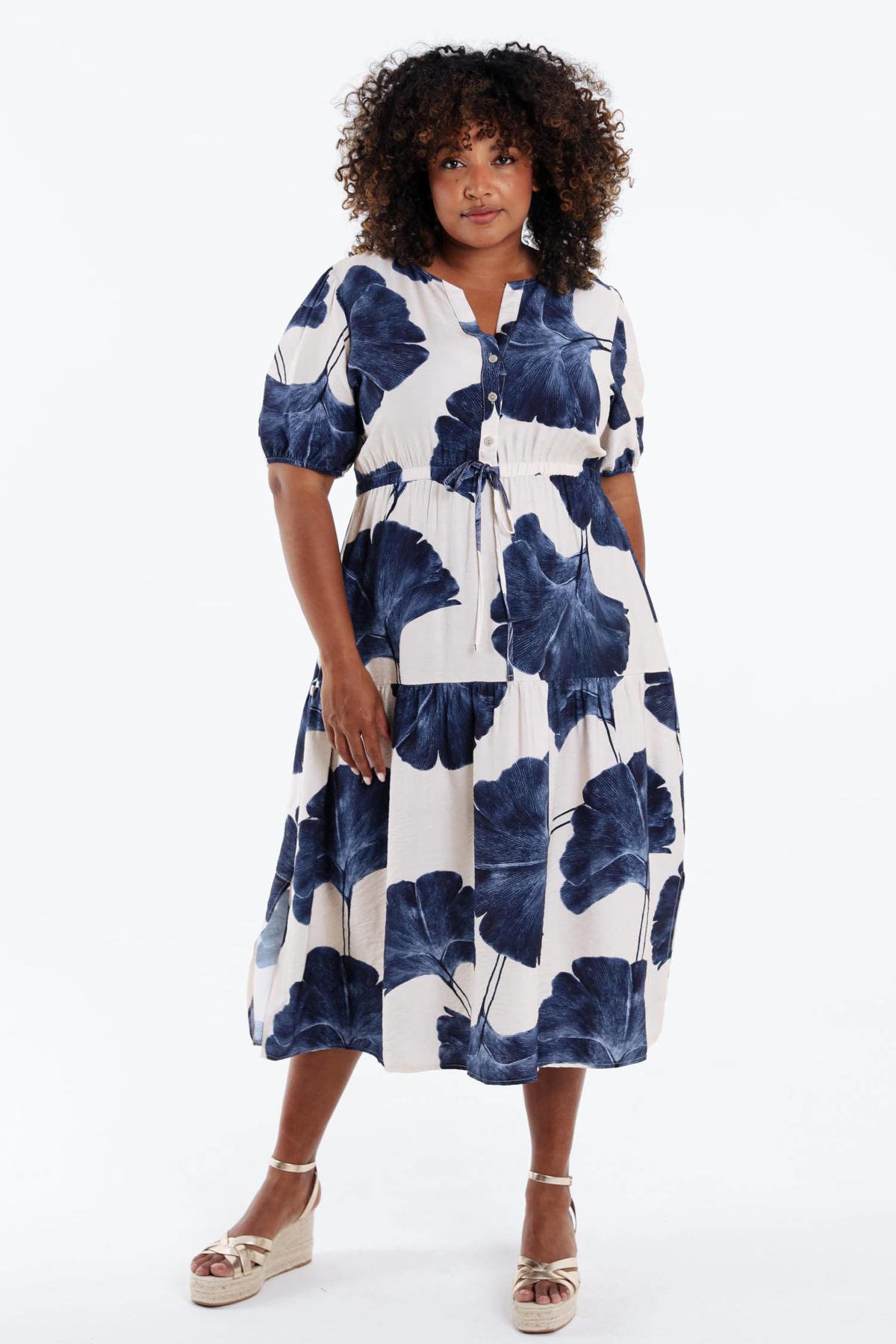 Lange Jurk Jurk Paprika Paprika Maxi Jurk Blauw Kopen? Morgen In