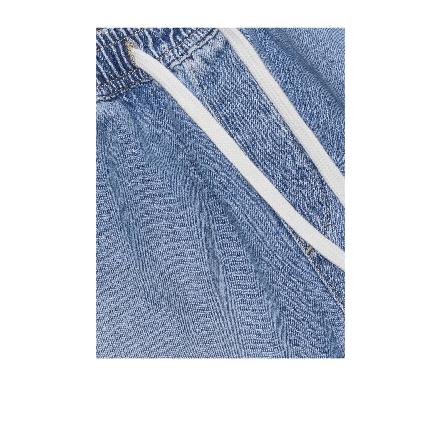 ONLY & SONS JUNIOR denim straight short light blue denim