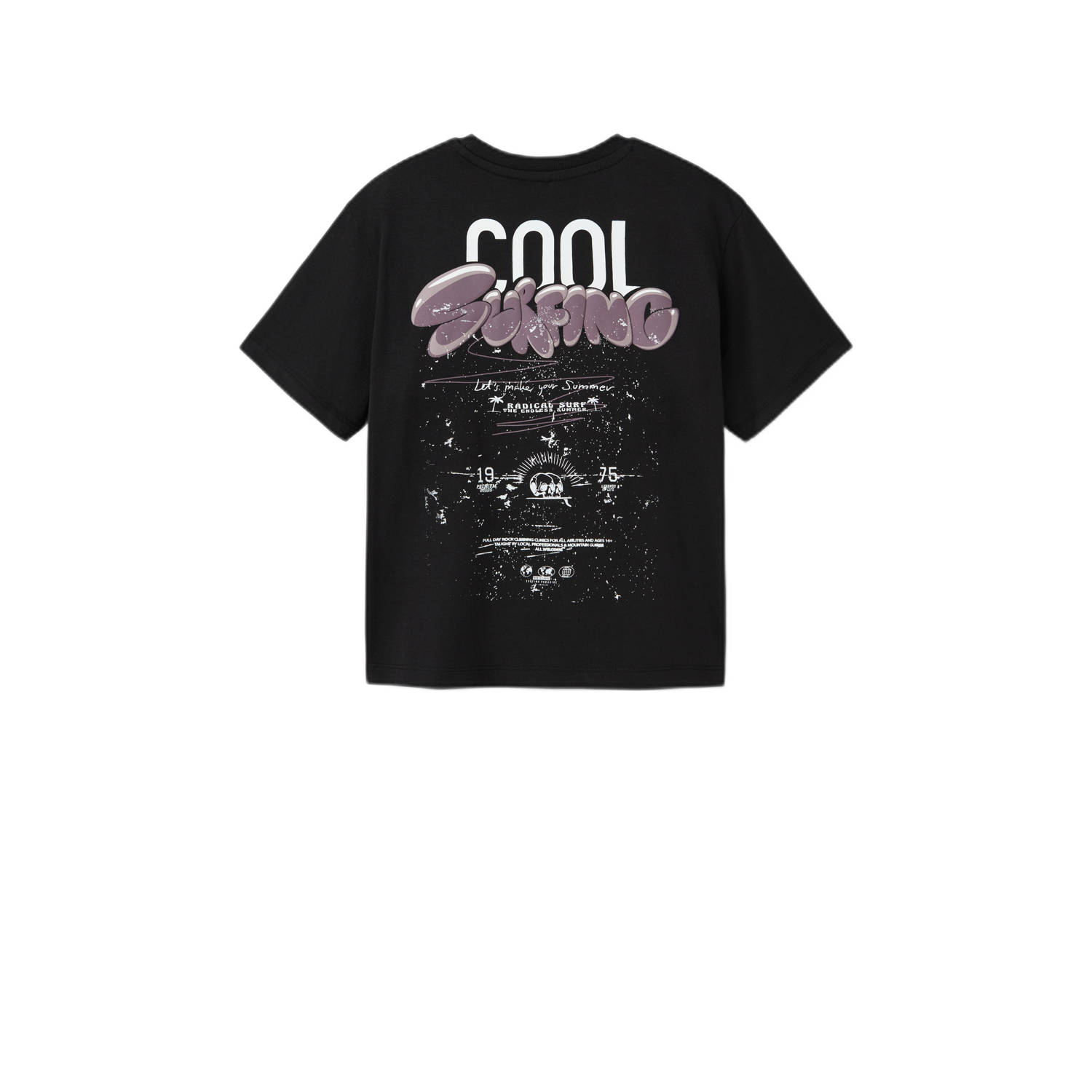 NAME IT KIDS T-shirt zwart