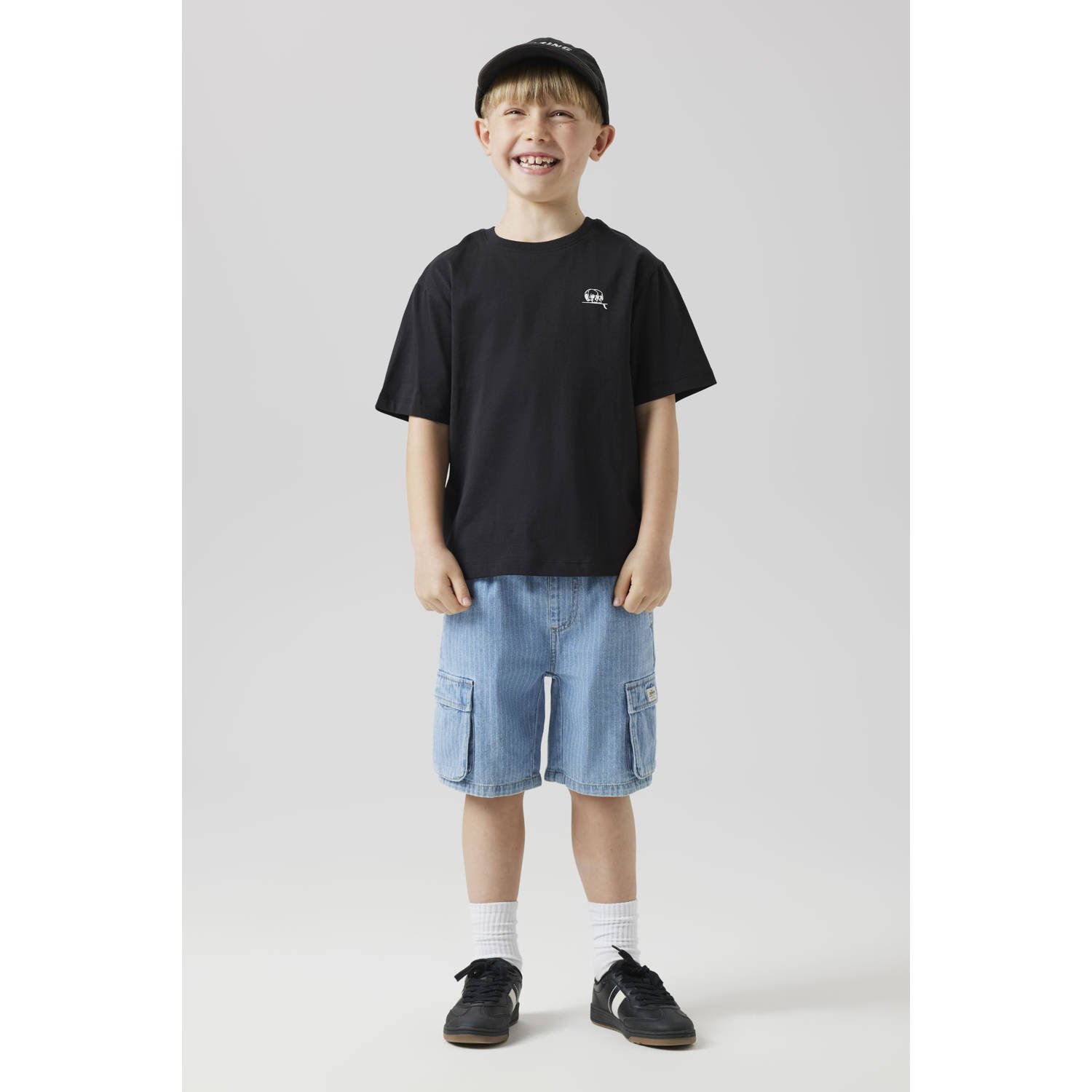 NAME IT KIDS T-shirt zwart