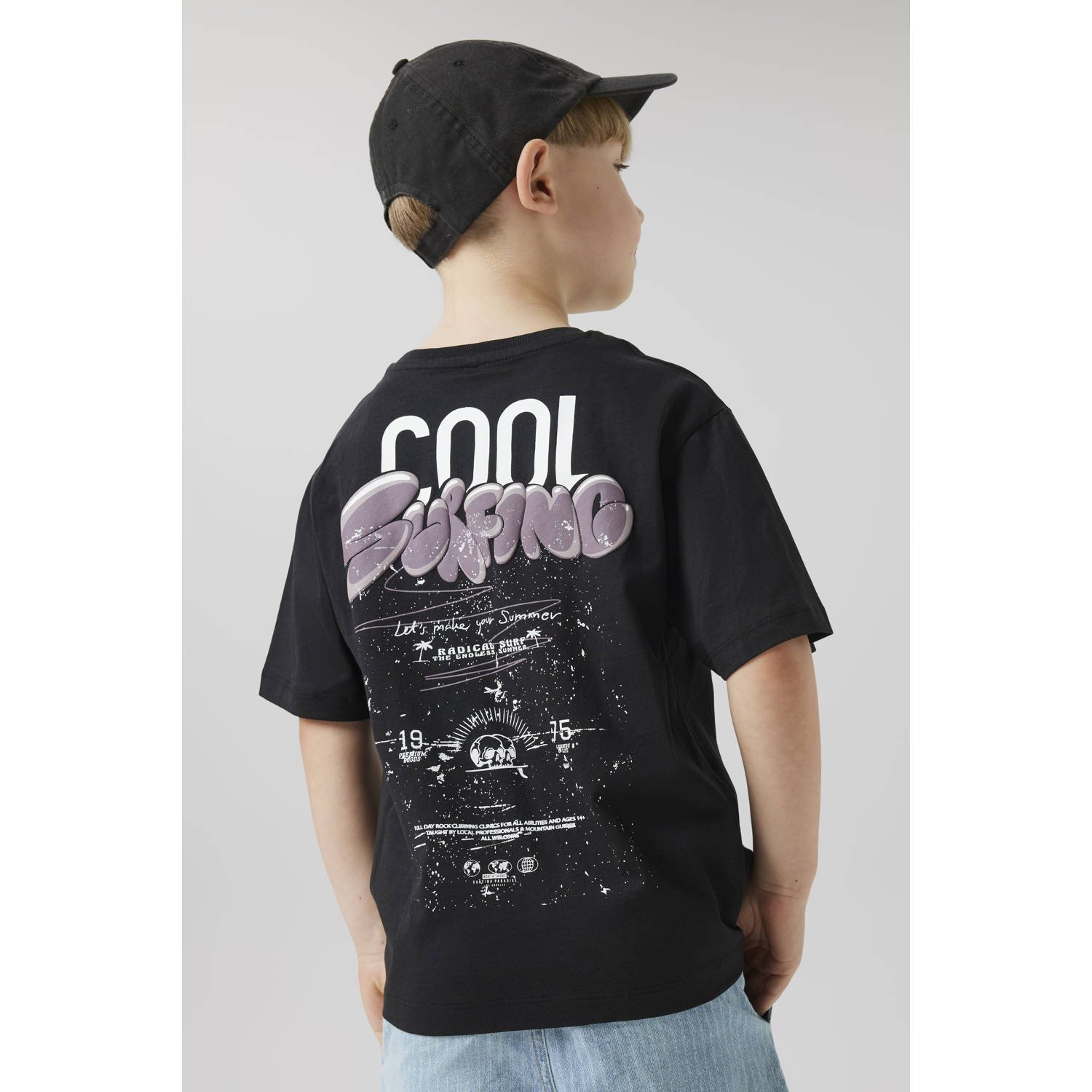 NAME IT KIDS T-shirt zwart