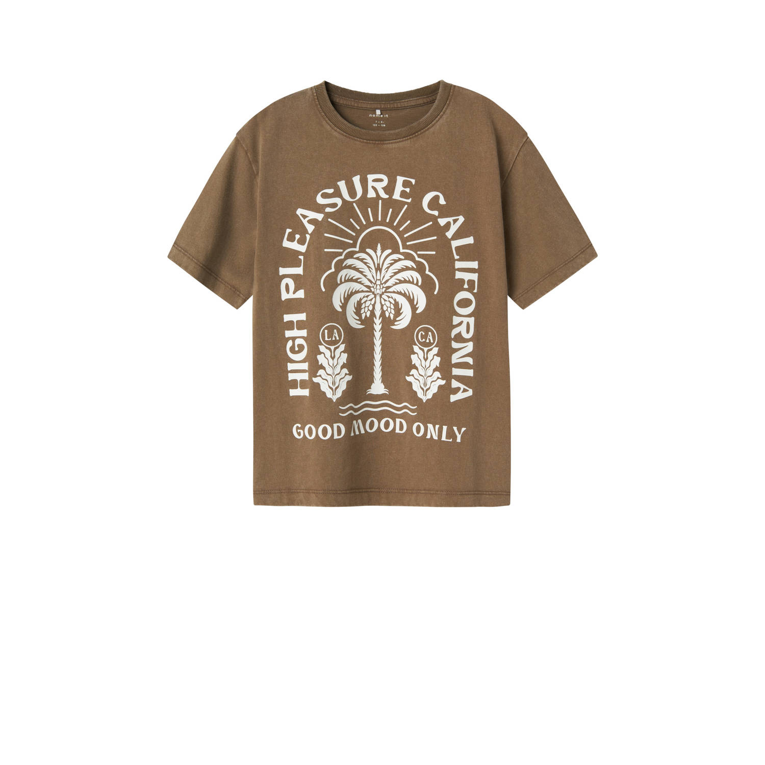 NAME IT KIDS T-shirt bruin