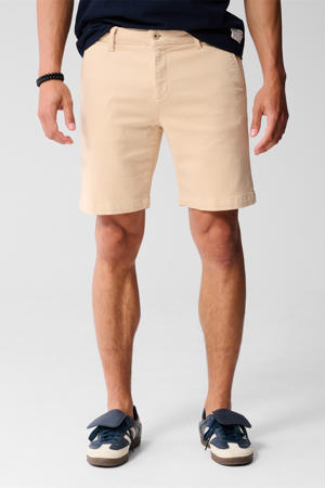 slim chino short beige