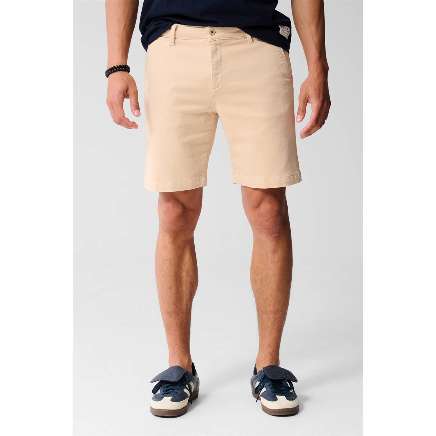 Shoeby slim chino short beige