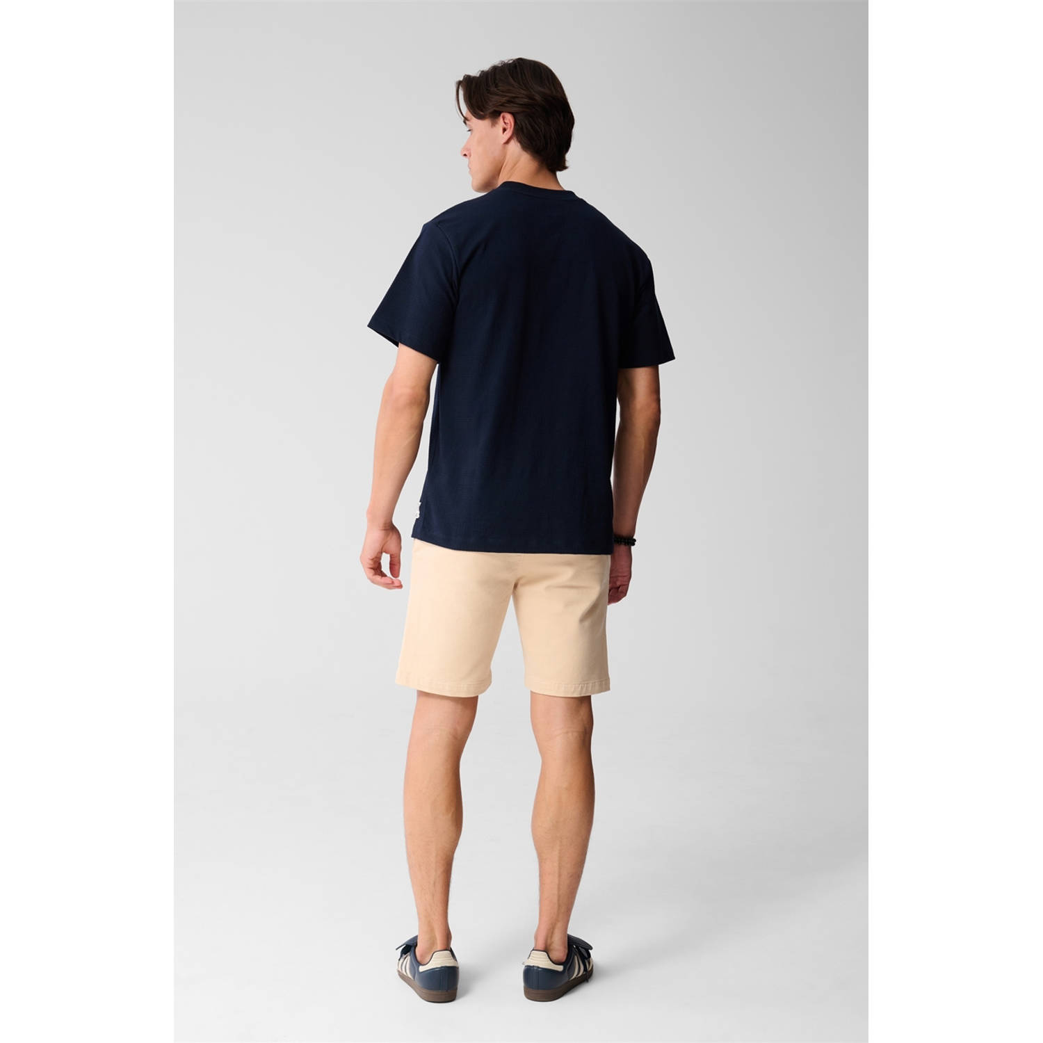 Shoeby slim chino short beige