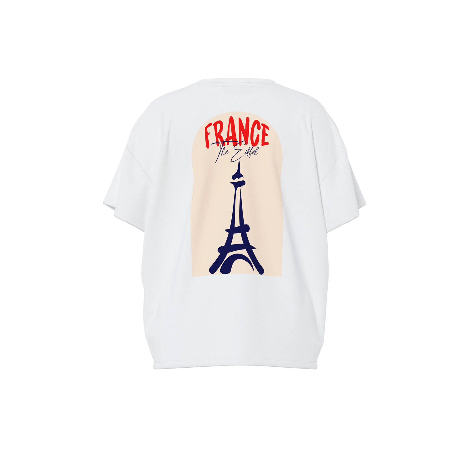 PIECES Curve T-shirt wit