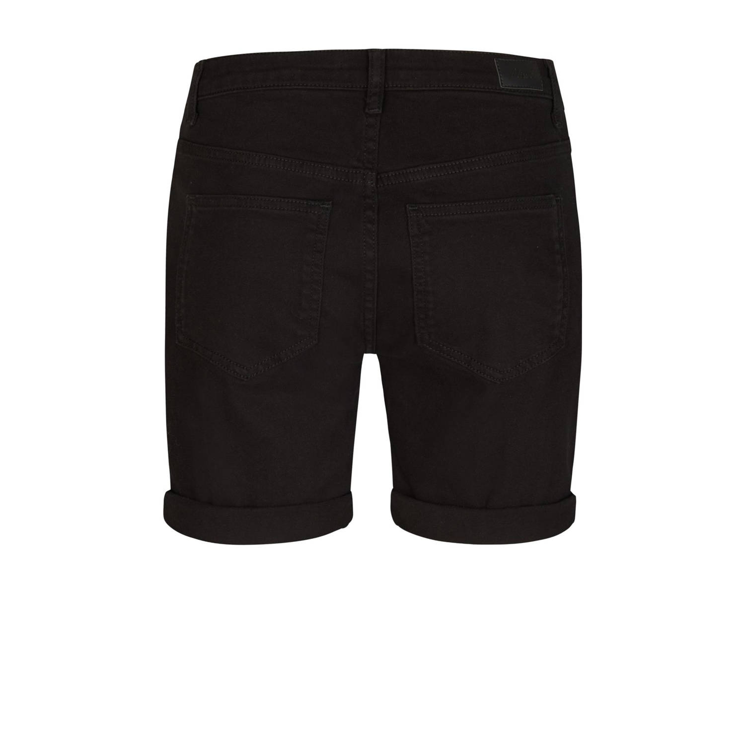 Miss Etam denim regular short zwart