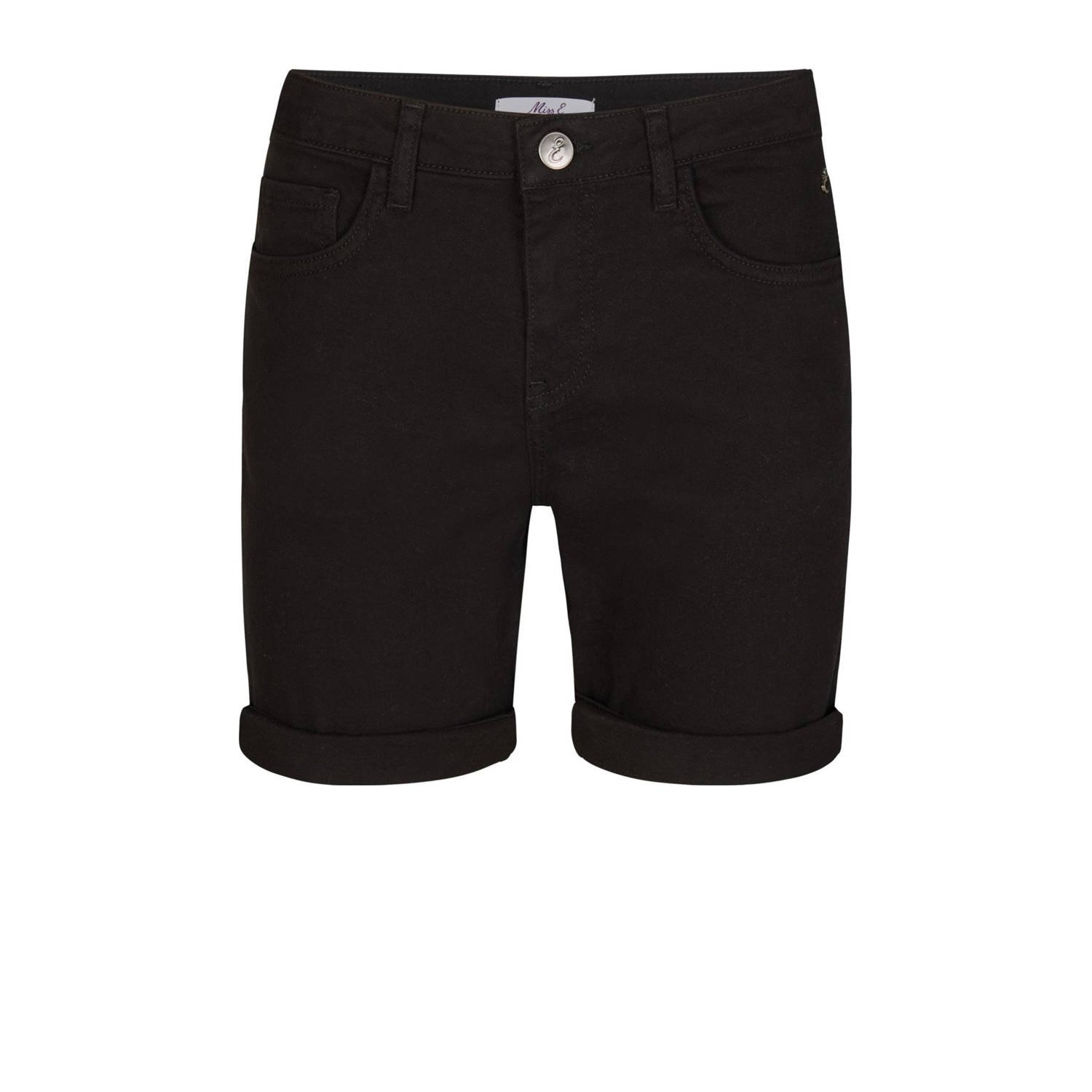 Miss Etam denim regular short zwart