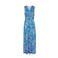 Miss Etam maxi jurk blauw