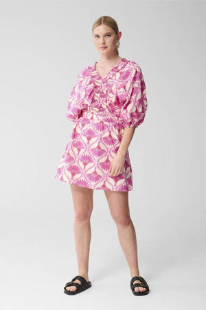 korte jurk roze