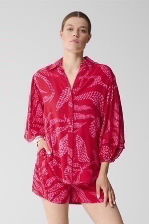 blouse rood