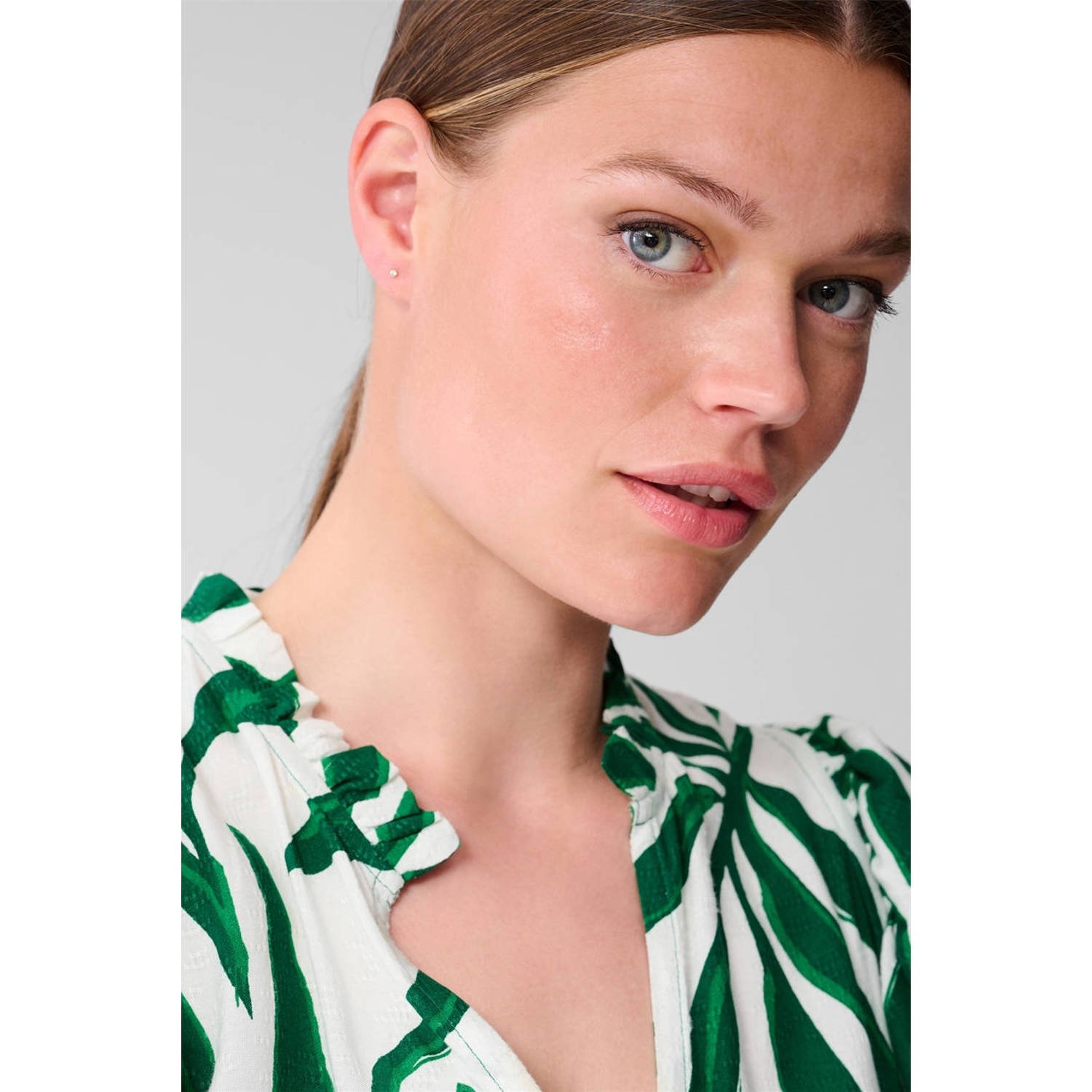 Shoeby zomerjurk groen