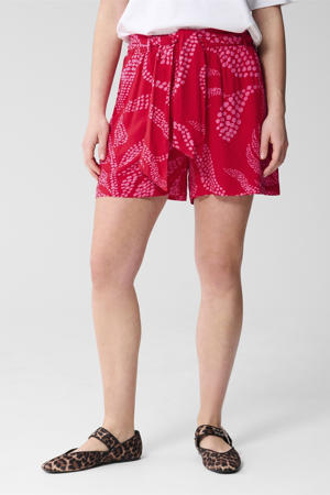 regular high waist casual short rood
