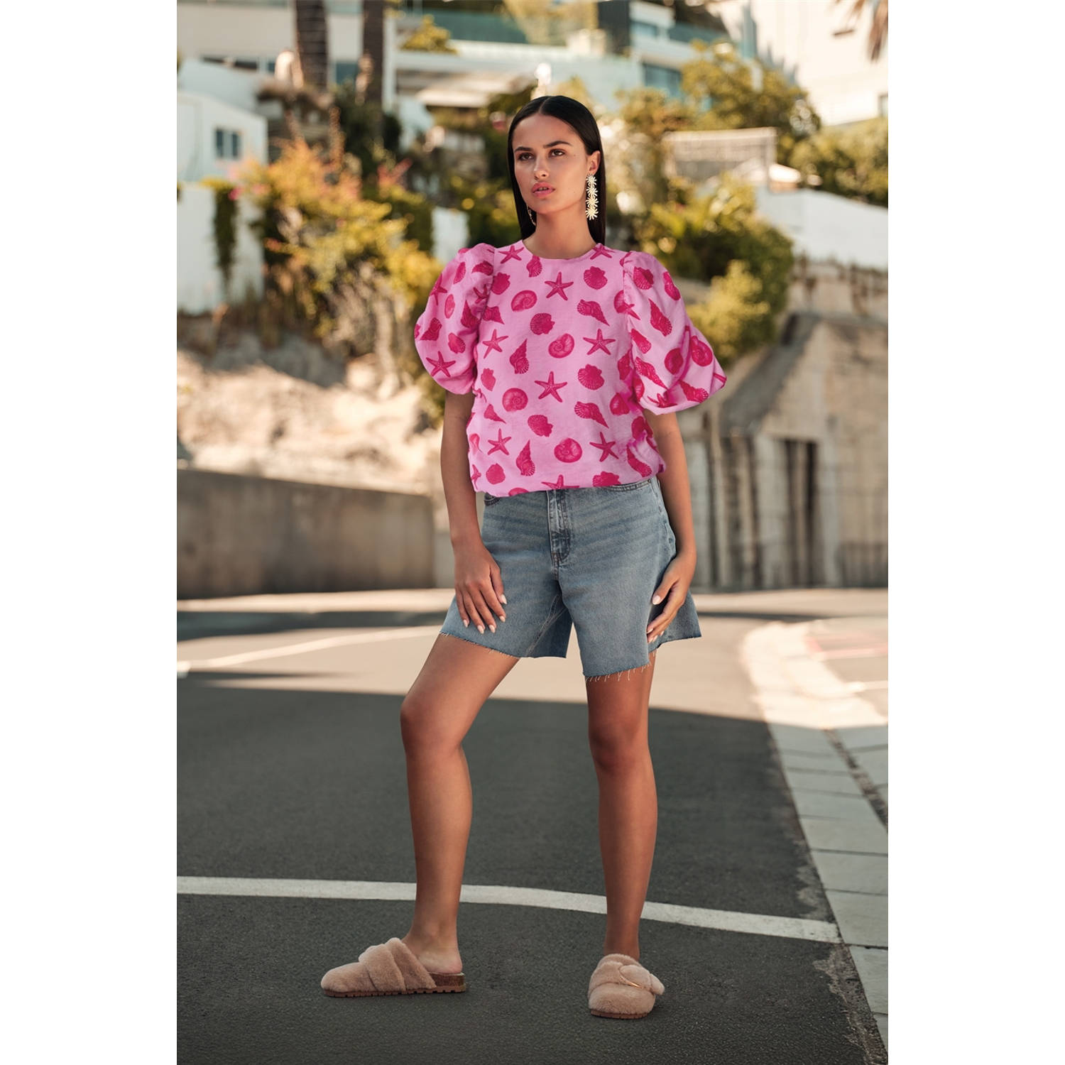 Shoeby top roze