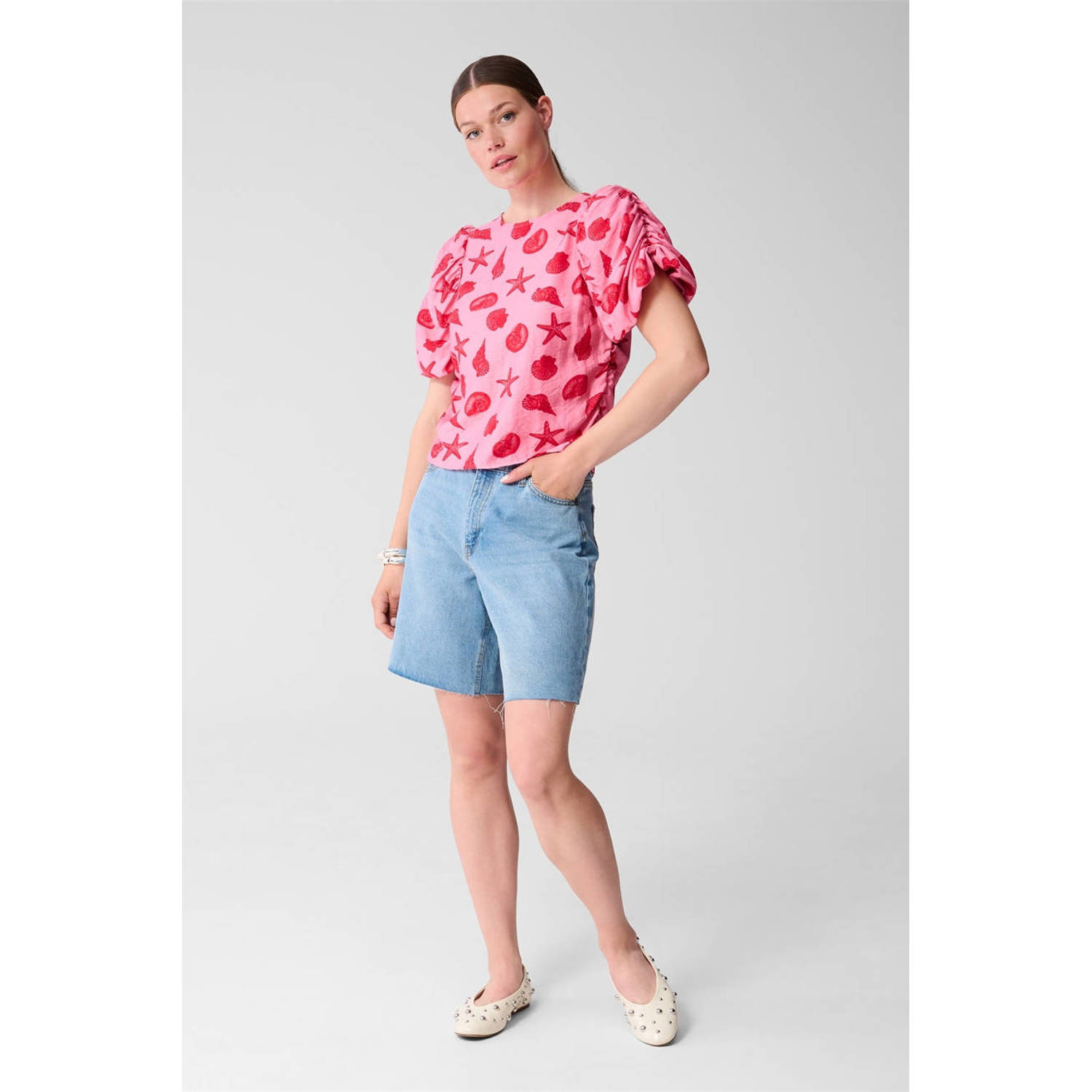 Shoeby top roze
