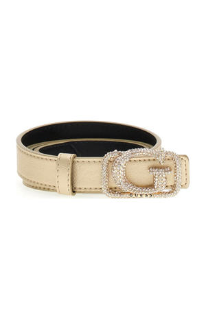 reversible riem Zalina goudkleurig