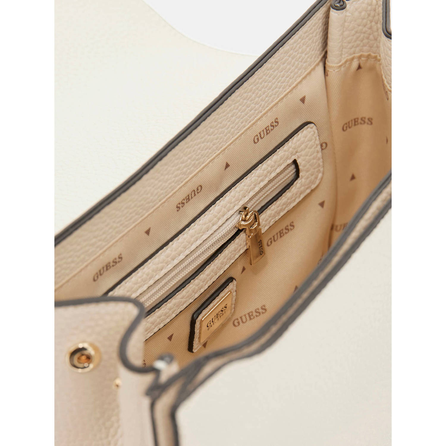 GUESS crossbody tas Noelle ecru