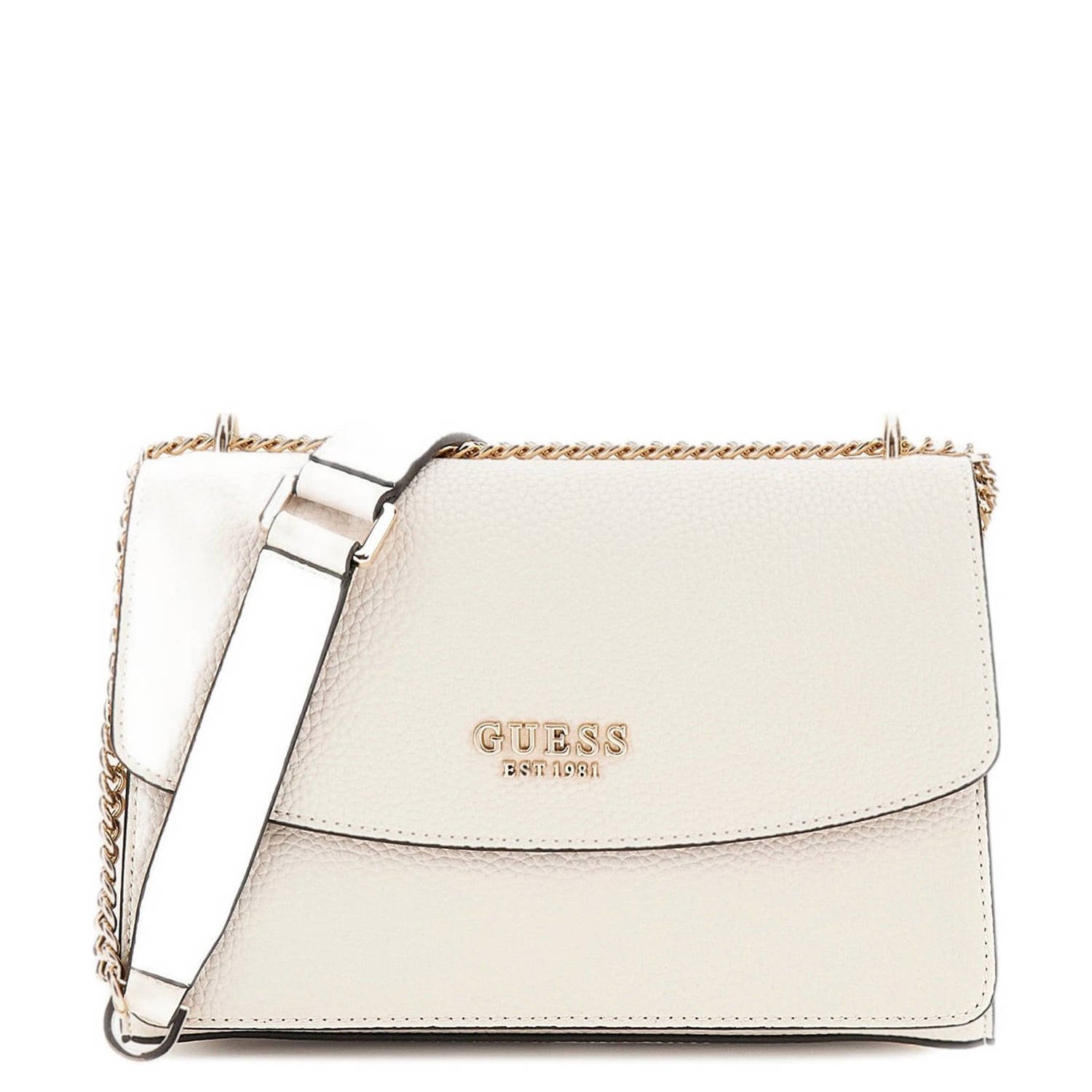 GUESS crossbody tas Noelle ecru