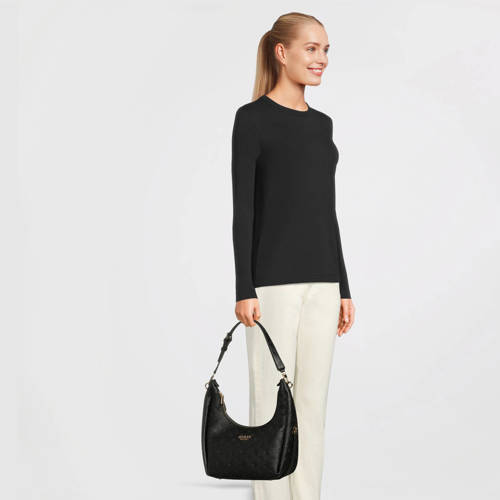 GUESS schoudertas Phoebe zwart afbeelding