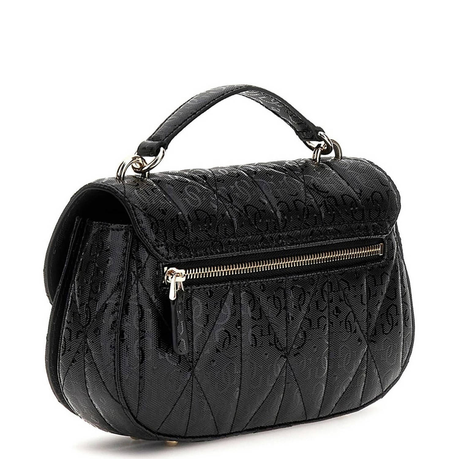 GUESS crossbody tas Aldina zwart
