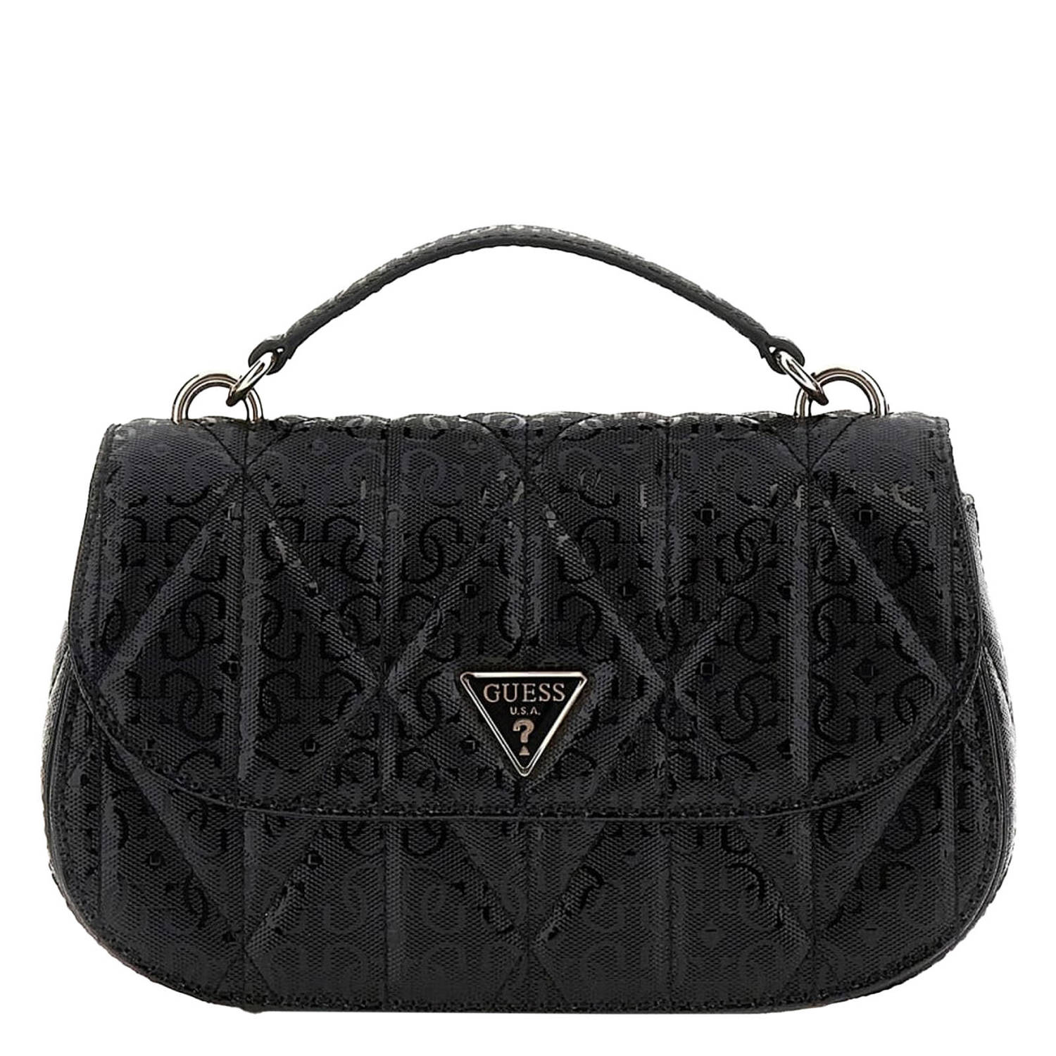GUESS crossbody tas Aldina zwart