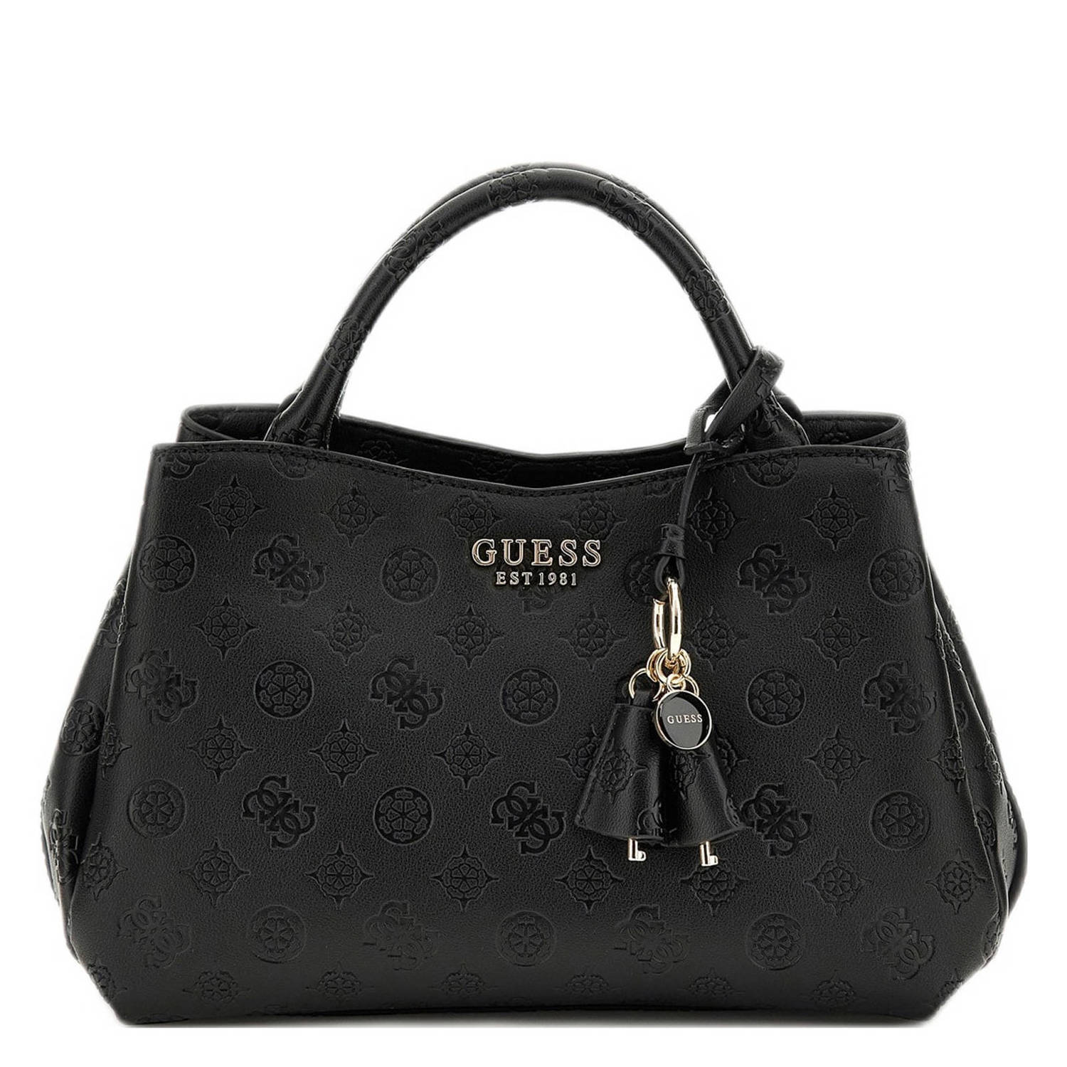 GUESS mini handtas Phoebe zwart