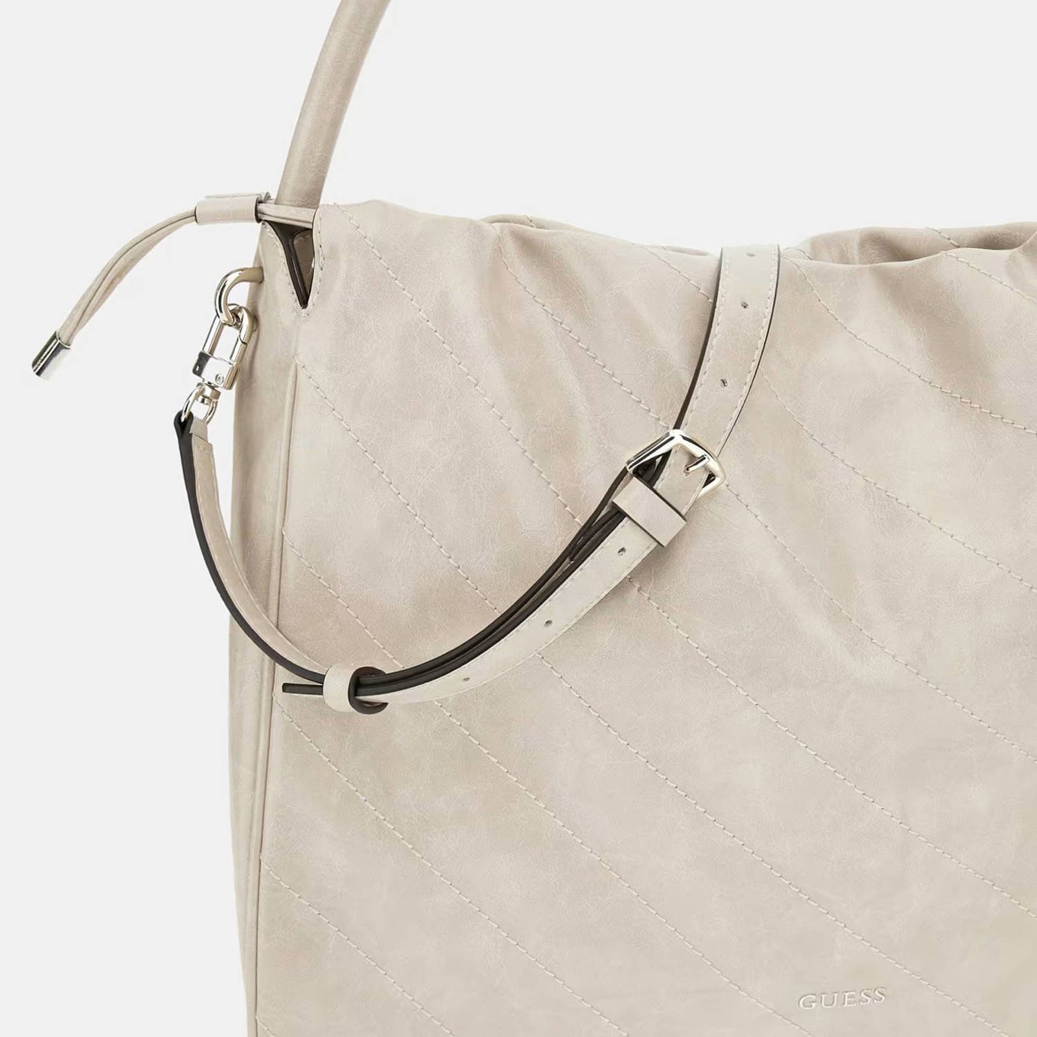 GUESS schoudertas Amys beige