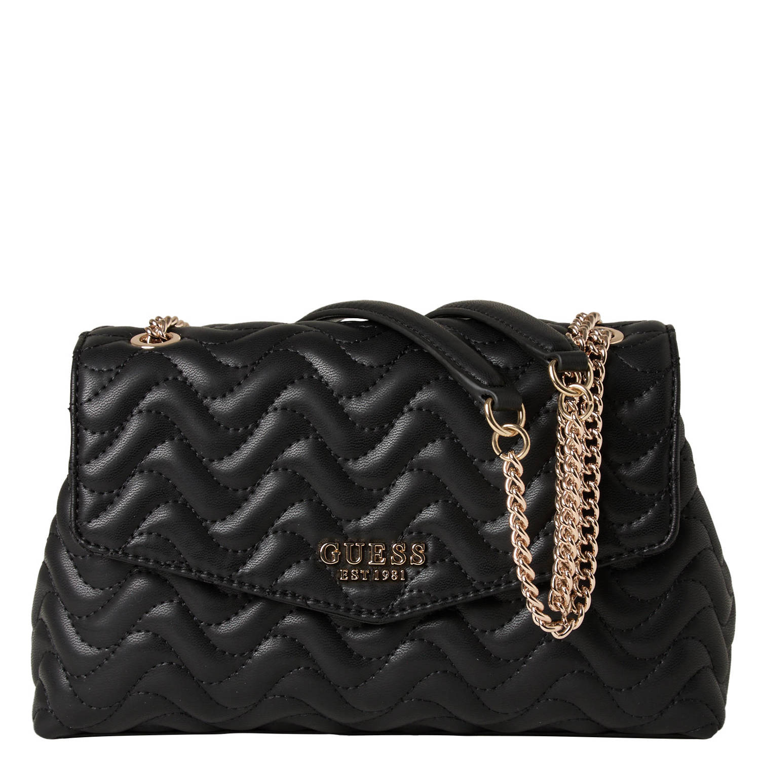 GUESS crossbody tas Melisandra zwart