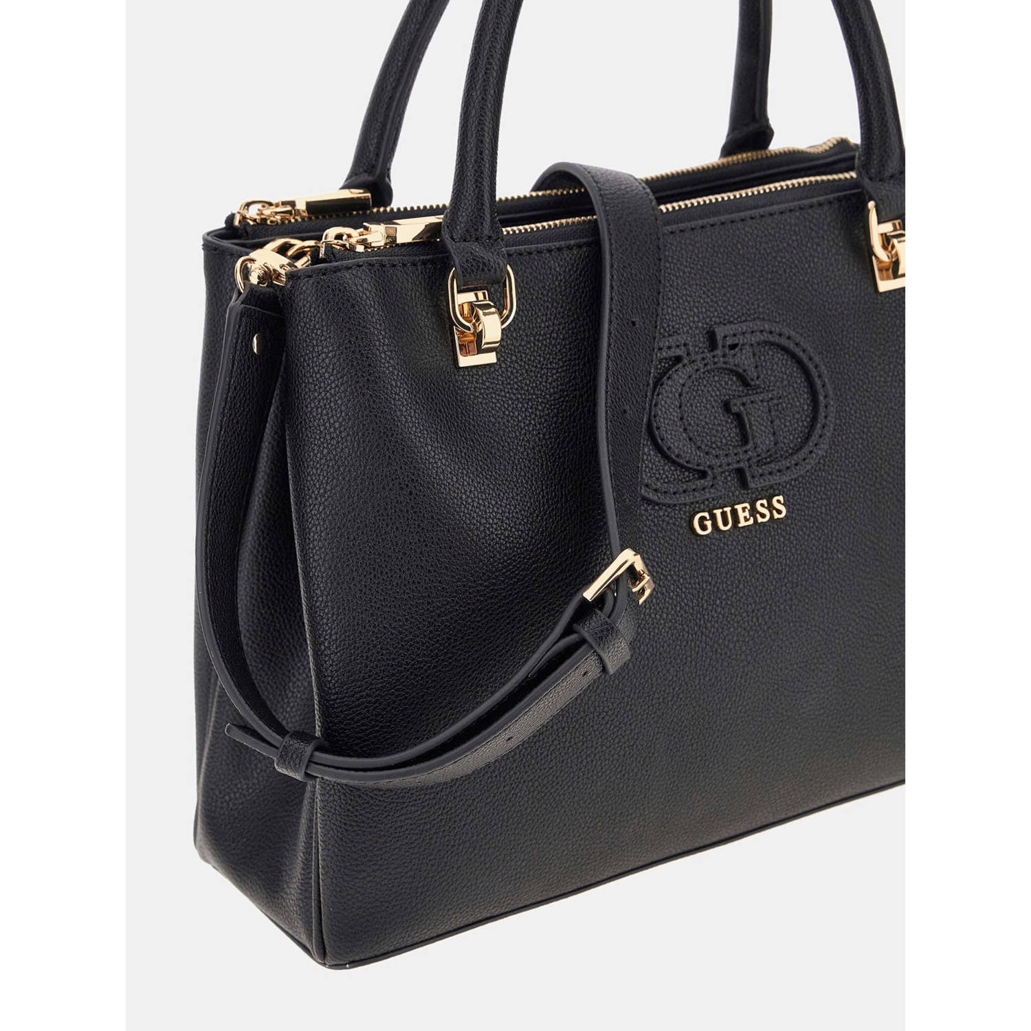GUESS handtas Calebra zwart